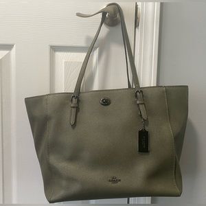 Coach Pebbled Leather shoulder bag
